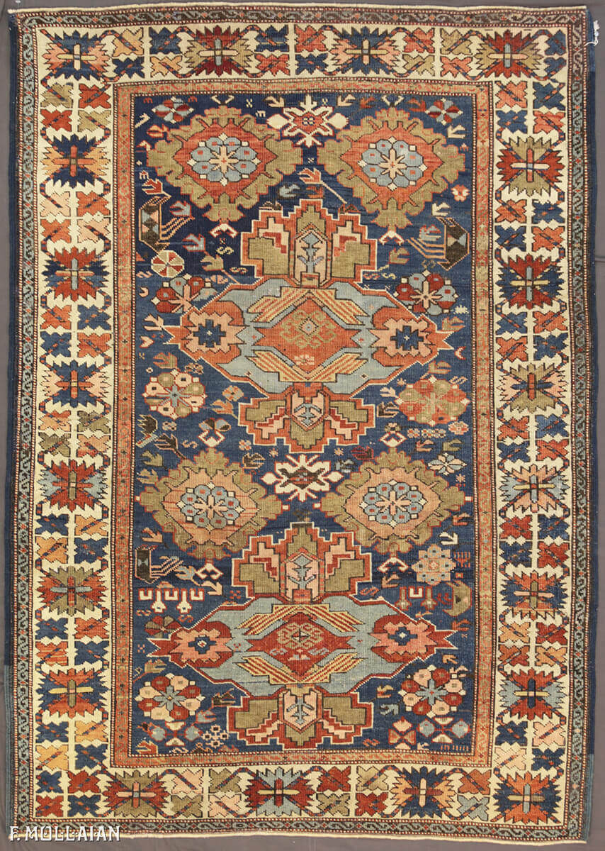 Blue Field Antique Shirwan Caucasian Rug n°:90146497